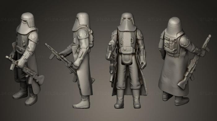 Figurines heroes, monsters and demons (Snowtrooper, STKM_0334) 3D models for cnc